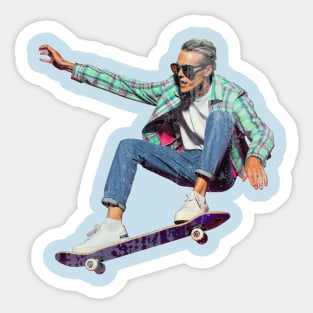 Skater Sticker